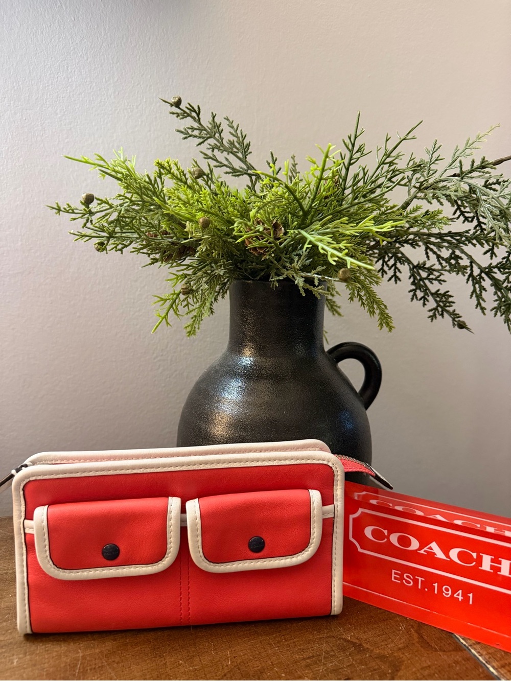Coach Legacy Archive Zippered Wallet